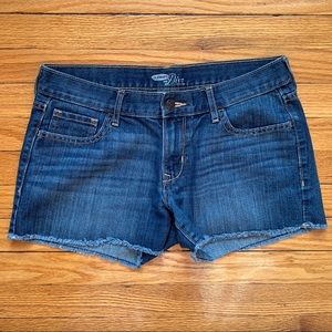 Regular Waist Denim Shorts